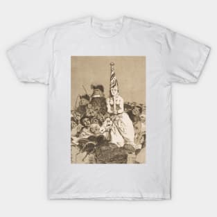 Nothing Could Be Done About It by Francisco Goya T-Shirt